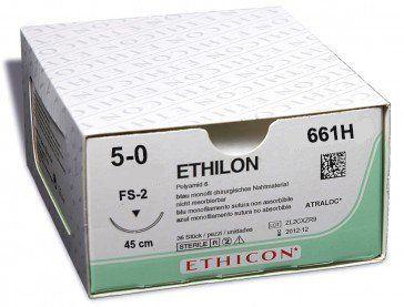 Ethicon sutur 5-0 45 FS-2 661H 36 stk sort*