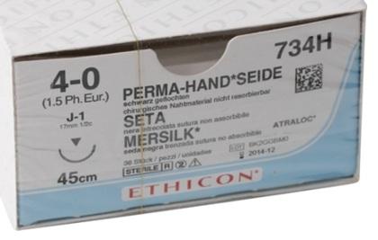 Ethicon Sutur Silke 4-0 45 cm J-1 734H 36 stk