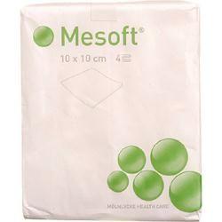 Mesoft nonwoven 4-lags usteril 10x10 cm 100 stk