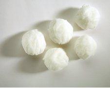 Mesoft gazetampon rund lille Ø2.8cm 100 stk