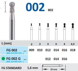 Diamantbor 5 stk FG 002.010*