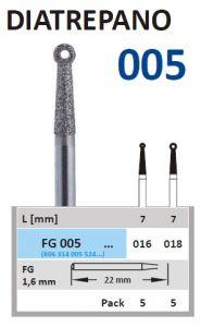 Diamantbor 5 stk FG 005 016*