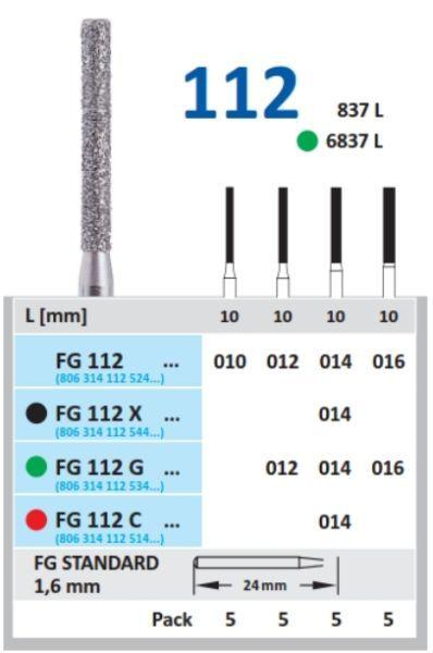 Diamantbor 5 stk FG 112.016*
