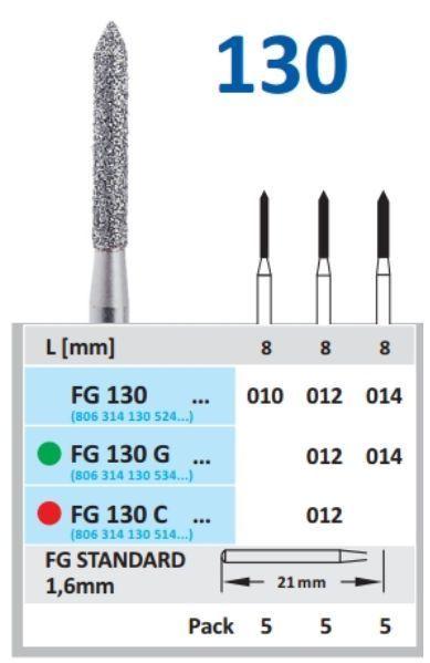 Diamantbor 5 stk FG 130.012*