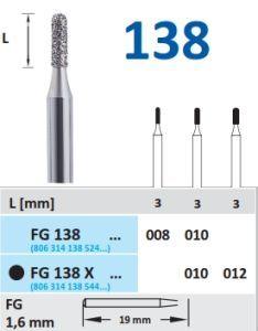Diamantbor 5 stk FG 138X.012*