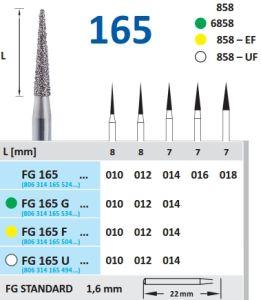 Diamantbor 5 stk FG 165.010*