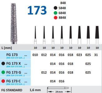 Diamantbor 5 stk FG 173C016*