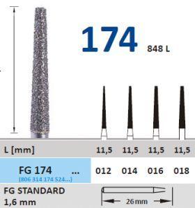 Diamantbor 5 stk FG 174.018*