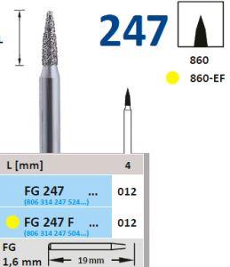Diamantbor 5 stk FG 247 012*