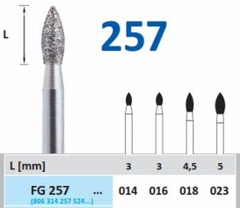 Diamantbor 5 stk FG 257.014*