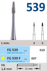 Diamantbor 5 stk FG 539G010*
