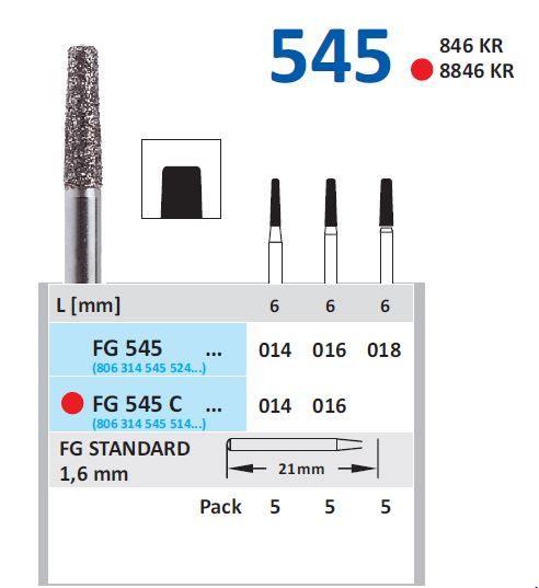 Diamantbor 5 stk FG 545 016*