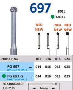 Diamantbor 5 stk FG 697G014*