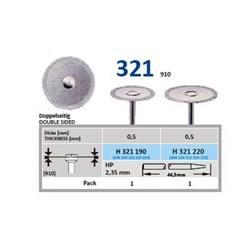 Diamantskive 0,5 x Ø19 mm H321.190 dobbeltsidet*