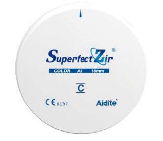 Superfect zirkon SHT Ø98 x18 mm A2*