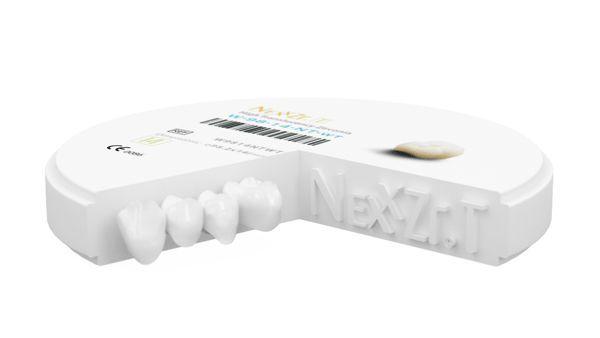 NexxZr T med step Ø98 x14 mm hvid