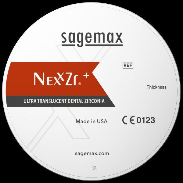 NexxZr+ til Amann Girrbach Ø71 x22 mm hvid*