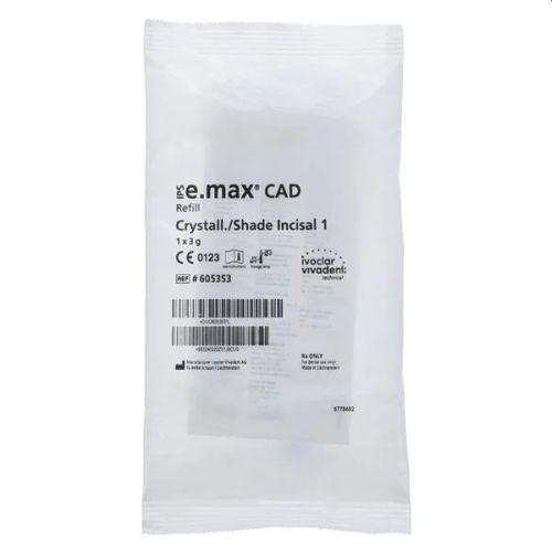 IPS e.max Cad Crystall/shade 3 gram I1. Blå*