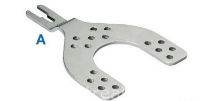 Bidgaffel til UTS CAD Ansigtsbue 5stk*