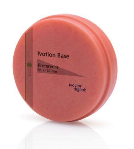 Ivotion Base PMMA 98.5 x30 mm Pink