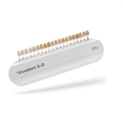 SR Vivodent A-D farveskala*