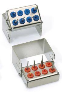 Plug-in borholder til 8 bor blå