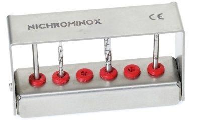 Plug-in borholder til 6 VS bor rød 40 mm*