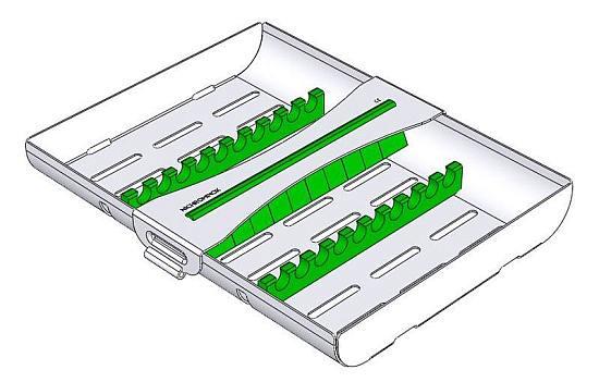 Ergo-Clip 10 Instrument-kassette grøn*