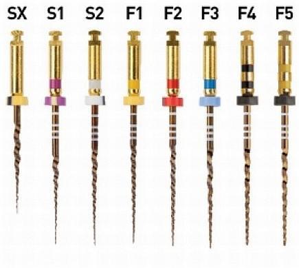 ProTaper Gold Steril 6 stk gul/sort F5 21 mm*