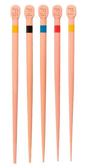 ProTaper Gold Conform Fit guttapercha 60 stk F2/Rød