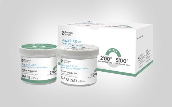 Aquasil Ultra+ 2x450 ml Håndmix Putty Regular Set*