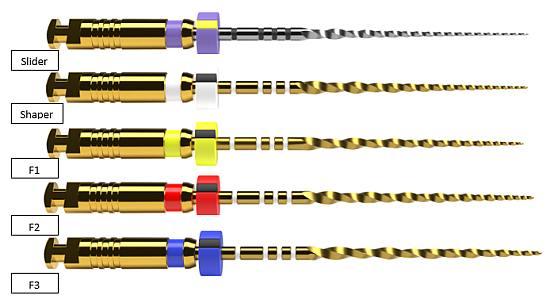 ProTaper Ultimate NiTi file 5 stk Sequenz 31 mm*