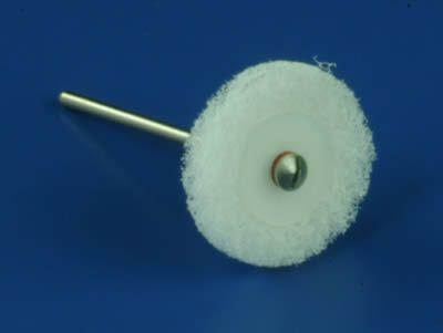 Lisko poler-skiver Fin hvid 10 stk+HS mandrel