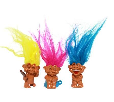 Blyantstop med trold 72 stk*