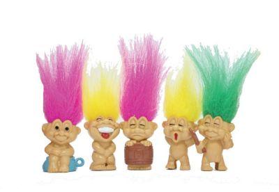 Nøglering med trold 72 stk