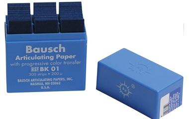 Artikulationspapir 200 my i dispenser 300 blade blå