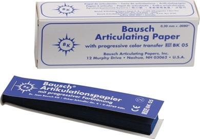 Artikulationspapir 200 my lige 300 blade blå