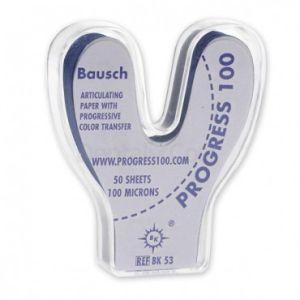 Artikulationspapir 100 my hestesko 50 stk blå