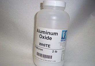 Miniblaster Alu-Oxid 50 my hvid 1 kg