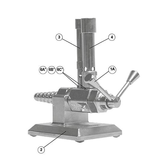 Dysekit til Bijou 90 gasbrænder 6c*