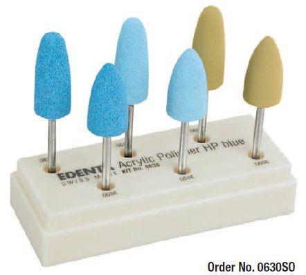 Acrylpolerer 0630 HS sortiment 6 stk