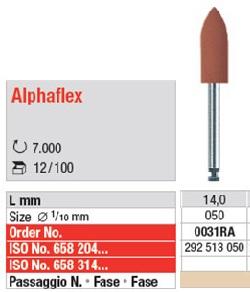 Alphaflex polerer 0031 RA brun 12 stk*