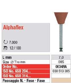 Alphaflex polerer 0034 RA brun 12 stk*