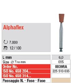 Alphaflex polerer 0039 RA brun 12 stk*