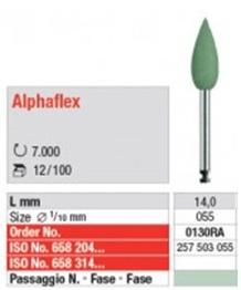 Alphaflex polerer 0130 RA grøn 12 stk*
