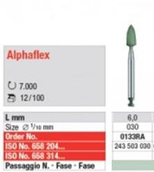 Alphaflex polerer 0133 RA grøn 12 stk*