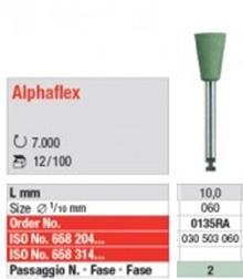 Alphaflex polerer 0135 RA grøn 12 stk*
