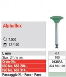 Alphaflex polerer 0136 RA grøn 12 stk*