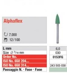 Alphaflex polerer 0153 FG grøn 12 stk*
