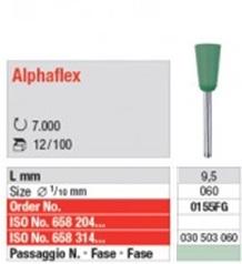 Alphaflex polerer 0155 FG grøn 12 stk*